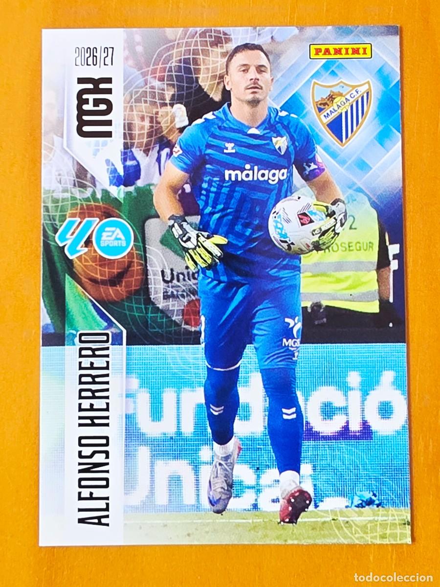 Cromos de f&uacute;tbol: 236 Alfonso Herrero, M&aacute;laga CF, Panini Megacracks MGK 2026 2027 26 27