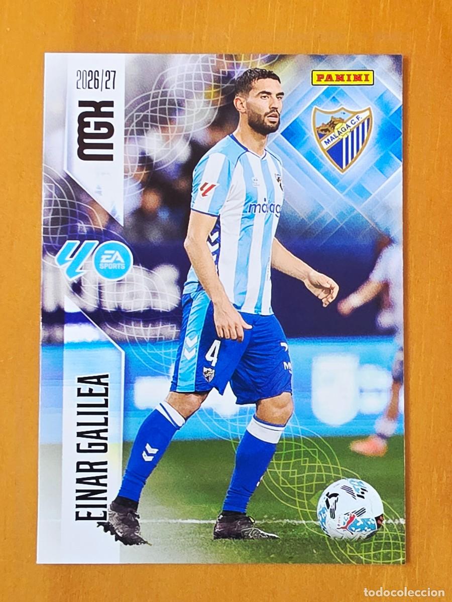 Cromos de f&uacute;tbol: 241 Einar Galilea, M&aacute;laga CF, Panini Megacracks MGK 2026 2027 26 27