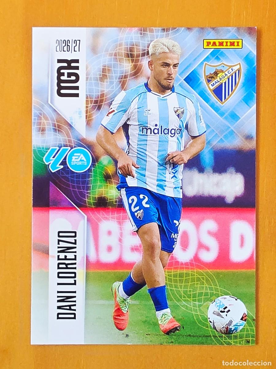 Cromos de f&uacute;tbol: 245 Dani Lorenzo, M&aacute;laga CF, Panini Megacracks MGK 2026 2027 26 27