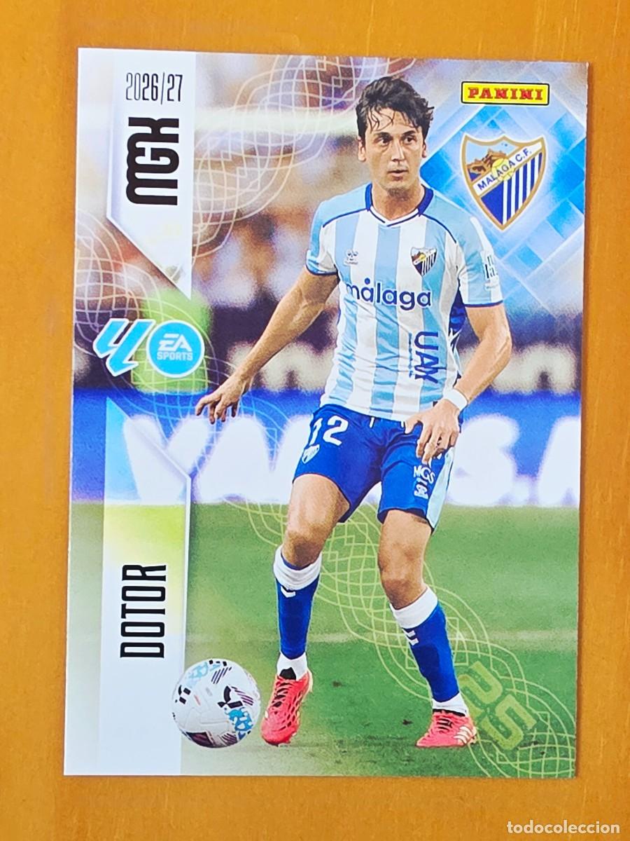 Cromos de f&uacute;tbol: 247 Carlos Dotor, M&aacute;laga CF, Panini Megacracks MGK 2026 2027 26 27