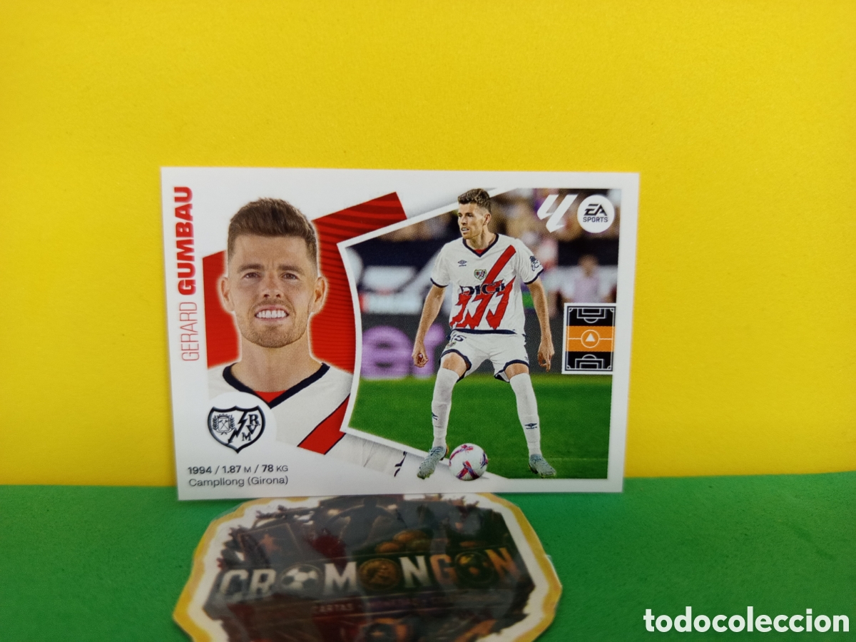 Cromos de Futebol: ❇️ CROMO ⚽ GUMBAU RAYO VALLECANO FICHAJE 24 24 25 2024 2025 PANINI SIN PEGAR ❇️
