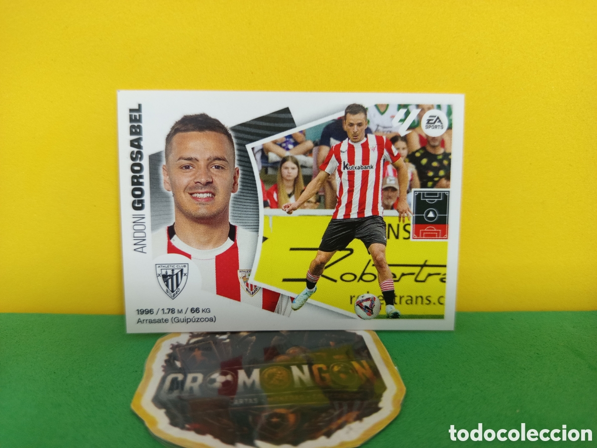 Cromos de Futebol: ❇️ CROMO ⚽ GOROSABEL ATHLETIC DE BILBAO FICHAJE 18 24 25 2024 2025 PANINI SIN PEGAR ❇️