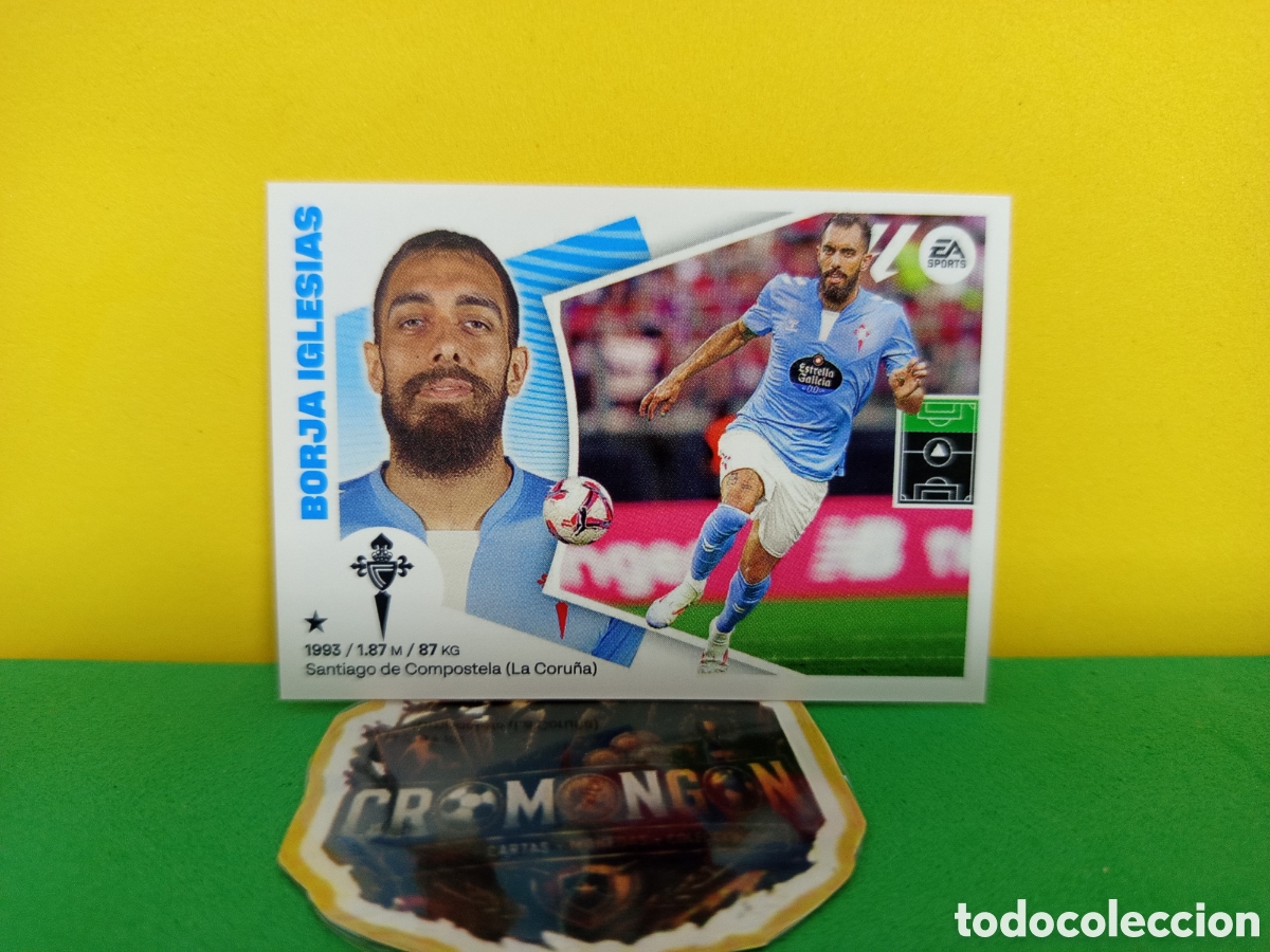 Cromos de Futebol: ❇️ CROMO ⚽ BORJA IGLESIAS CELTA DE VIGO 17 FICHAJE 24 25 2024 2025 PANINI SIN PEGAR ❇️