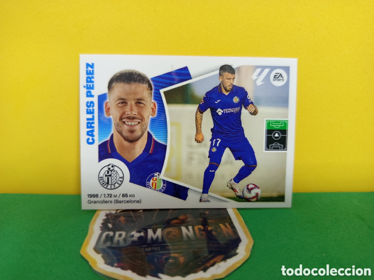 Cromos de Futebol: ❇️ CROMO ⚽ CARLES P&Eacute;REZ GETAFE FICHAJE 16 24 25 2024 2025 PANINI SIN PEGAR ❇️