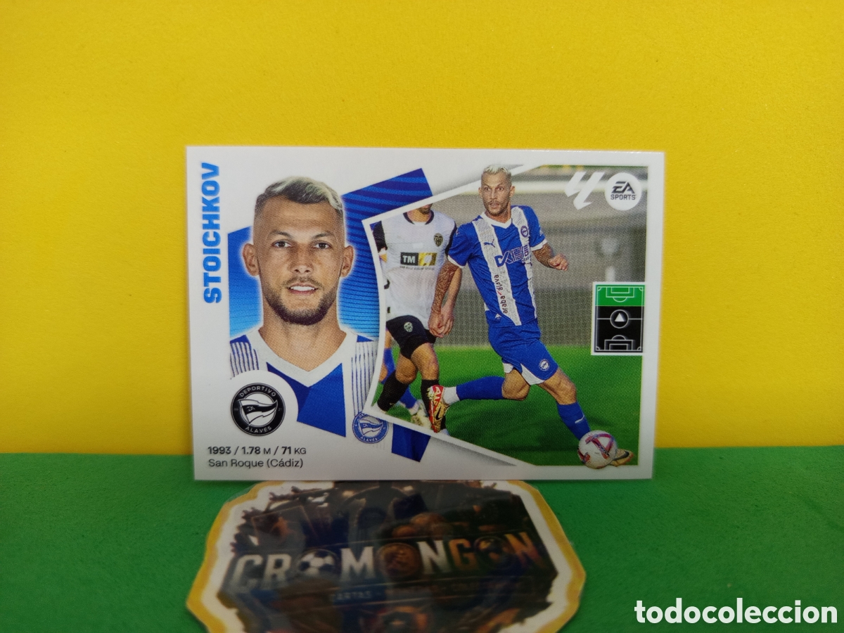 Fu&szlig;ball-Sticker: ❇️ CROMO ⚽ STOICHKOV ALAV&Eacute;S FICHAJE 5 24 25 2024 2025 PANINI SIN PEGAR ❇️