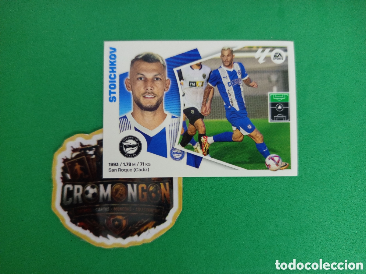 Fu&szlig;ball-Sticker: ❇️ CROMO ⚽ STOICHKOV ALAV&Eacute;S FICHAJE 5 24 25 2024 2025 PANINI SIN PEGAR ❇️
