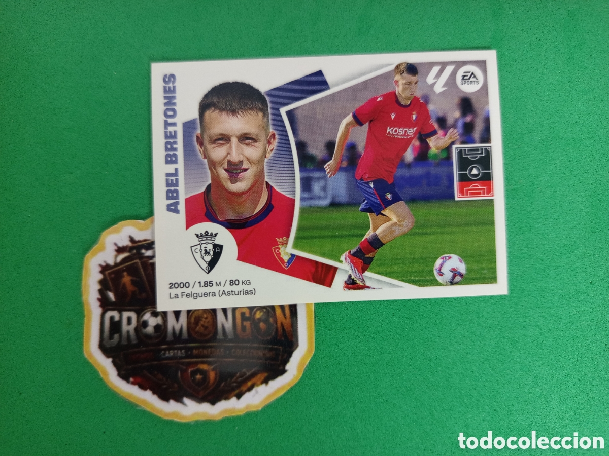 Fu&szlig;ball-Sticker: ❇️ CROMO ⚽ ABEL BRETONES OSASUNA FICHAJE 10 24 25 2024 2025 PANINI SIN PEGAR ❇️