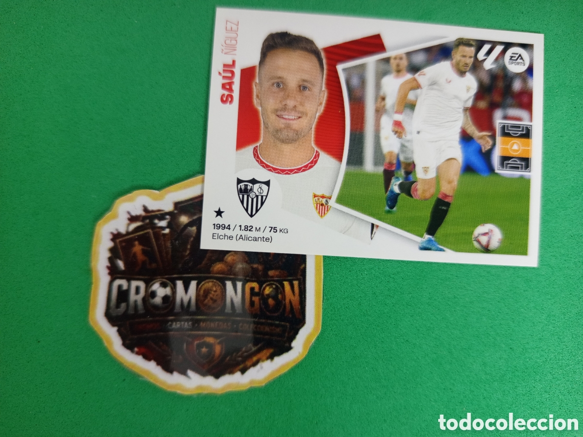 Cromos de Futebol: ❇️ CROMO ⚽ SA&Uacute;L &Ntilde;&Iacute;GUEZ SEVILLA FICHAJE 8 24 25 2024 2025 PANINI SIN PEGAR ❇️
