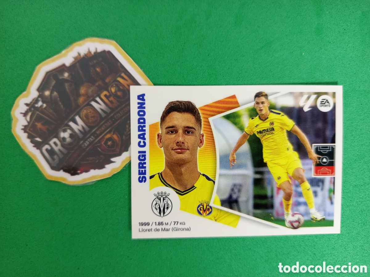 Cromos de Futebol: ❇️ CROMO ⚽ SERGI CARDONA VILLARREAL FICHAJE 13 24 25 2024 2025 PANINI SIN PEGAR ❇️