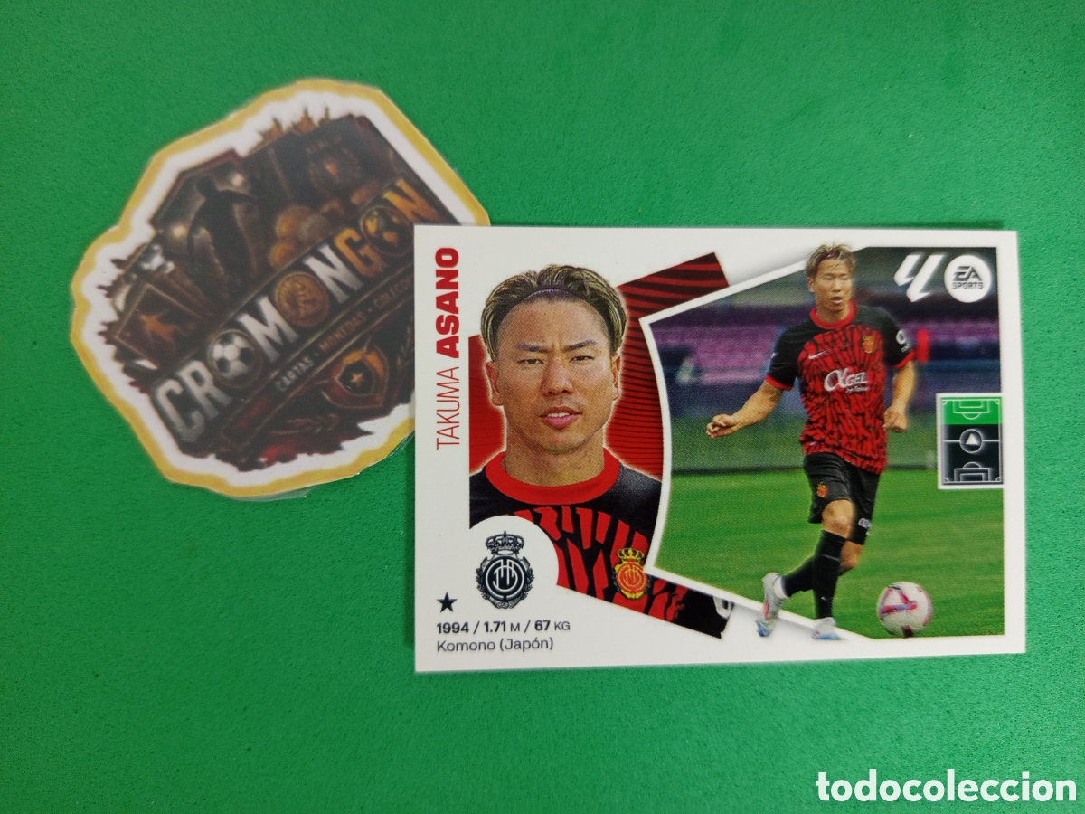 Cromos de Futebol: ❇️ CROMO ⚽ ASANO MALLORCA FICHAJE 14 24 25 2024 2025 PANINI SIN PEGAR ❇️