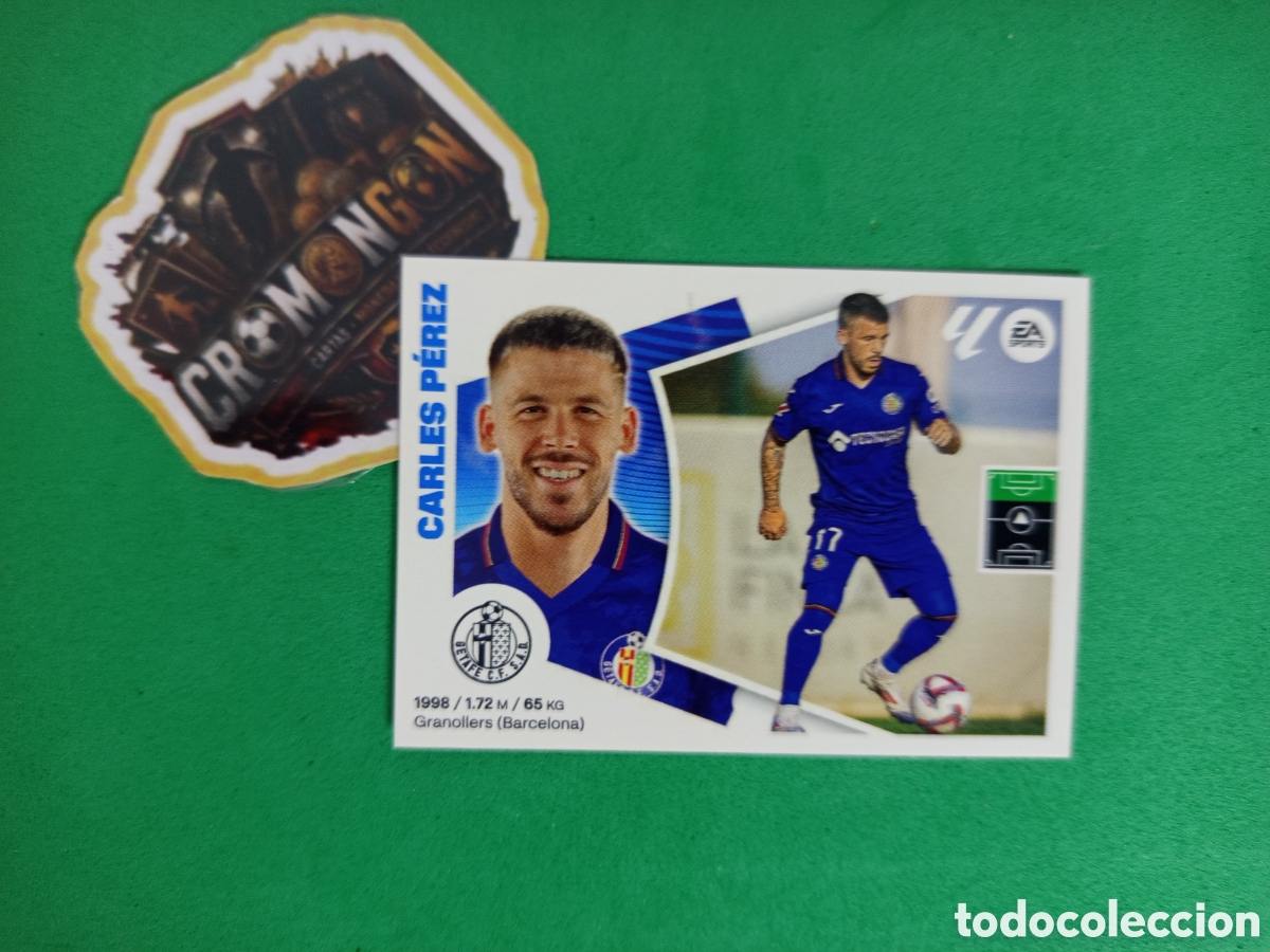 Cromos de Futebol: ❇️ CROMO ⚽ CARLES P&Eacute;REZ GETAFE FICHAJE 16 24 25 2024 2025 PANINI SIN PEGAR ❇️