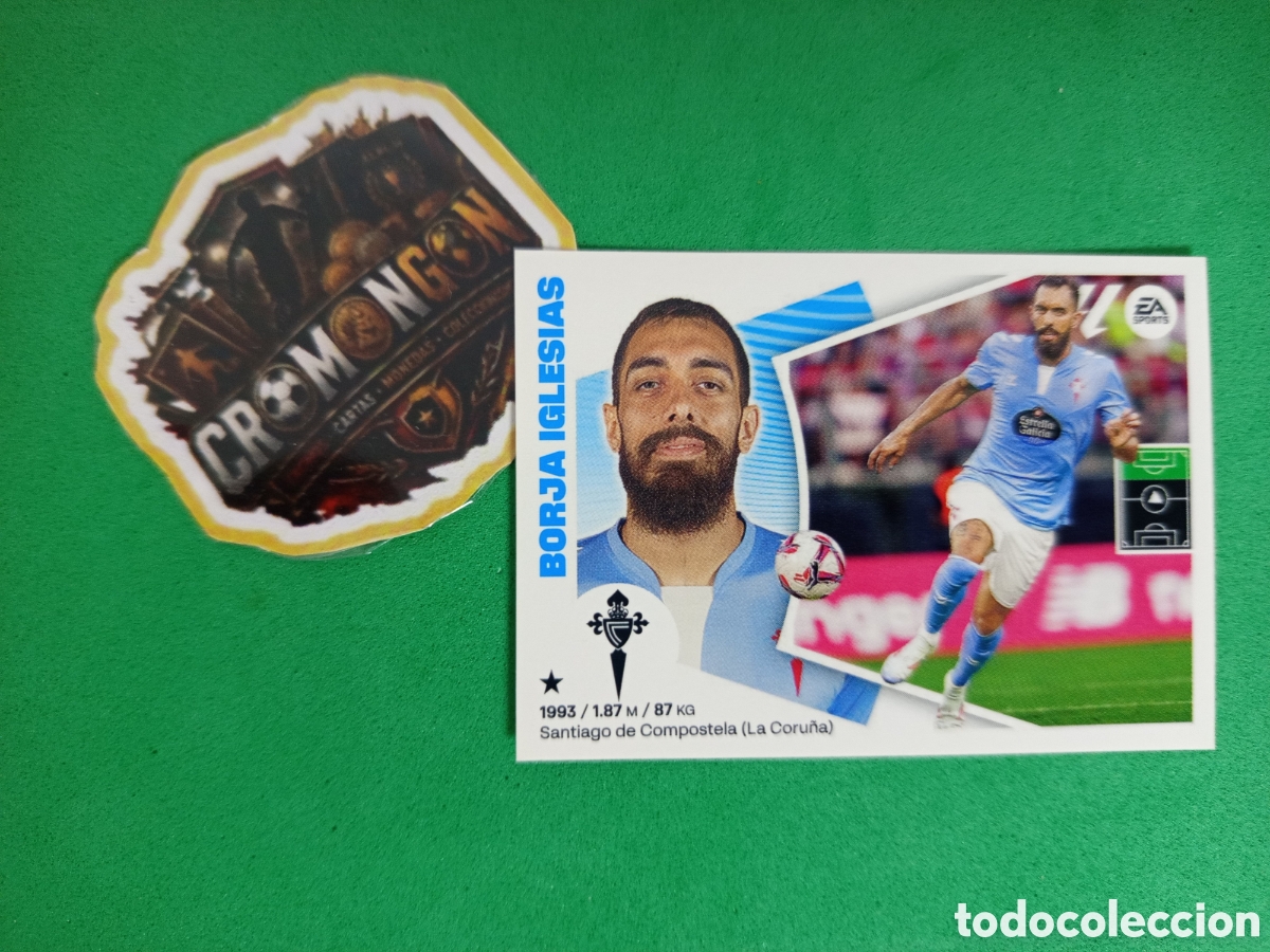 Cromos de Futebol: ❇️ CROMO ⚽ BORJA IGLESIAS CELTA DE VIGO 17 FICHAJE 24 25 2024 2025 PANINI SIN PEGAR ❇️