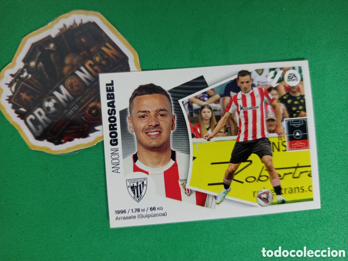 Cromos de Futebol: ❇️ CROMO ⚽ GOROSABEL ATHLETIC DE BILBAO FICHAJE 18 24 25 2024 2025 PANINI SIN PEGAR ❇️