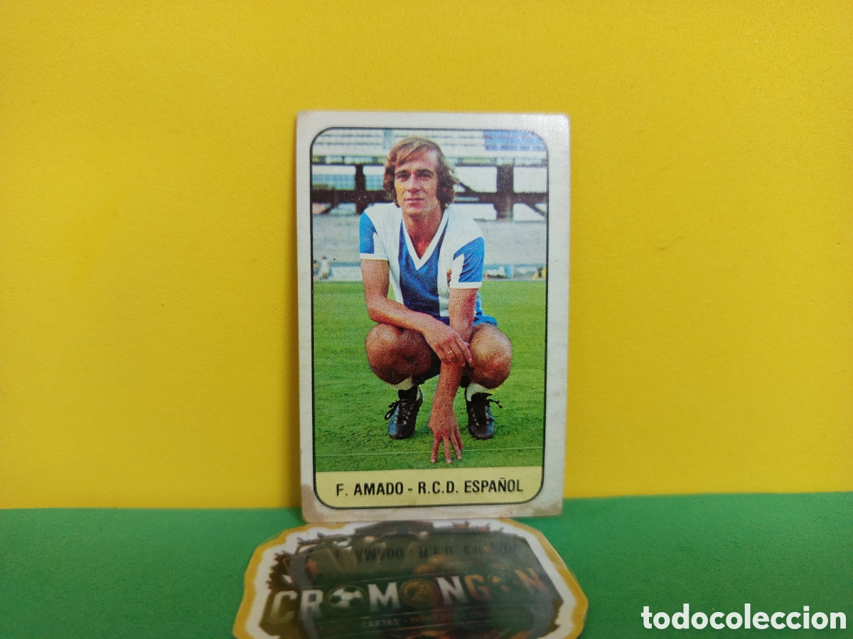 Cromos de Futebol: ❇️ CROMO ⚽ FERNANDEZ AMADO ESPA&Ntilde;OL LIGA 78 79 1978 1979 ED. ESTE SIN PEGAR ❇️