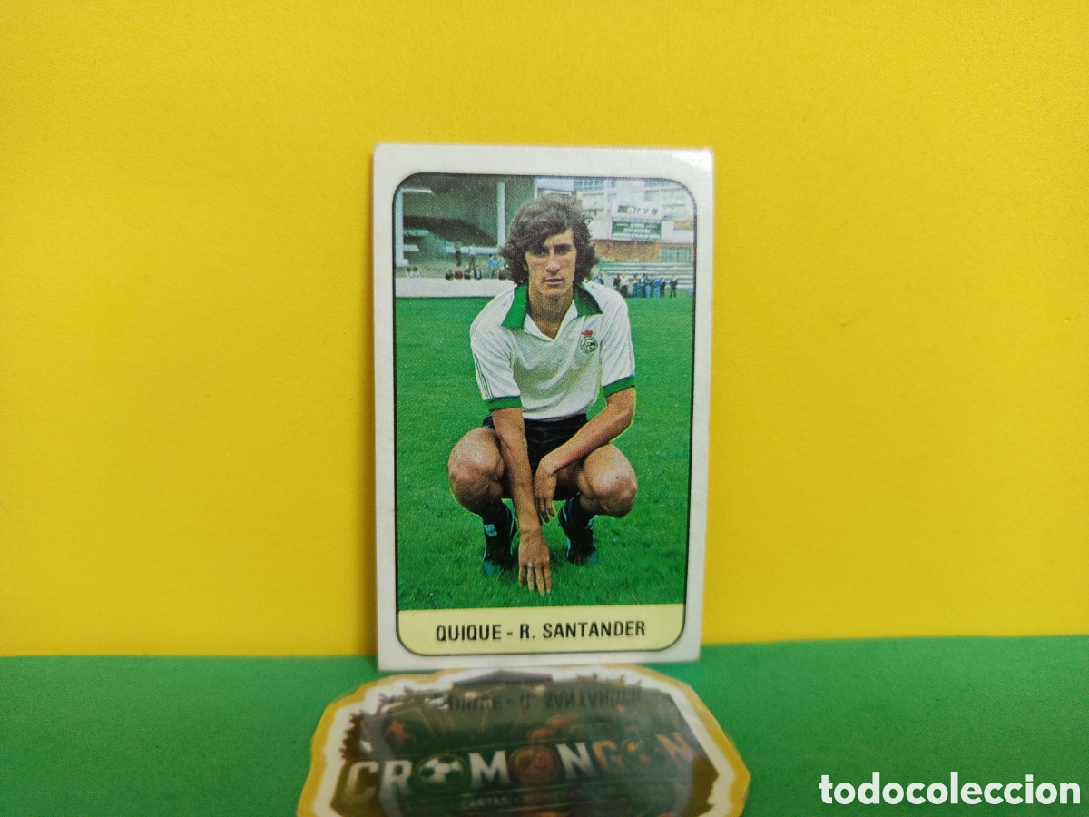 Cromos de Futebol: ❇️ CROMO ⚽ QUIQUE RACING DE SANTANDER LIGA 78 79 1978 1979 ED. ESTE DESPEGADO ❇️