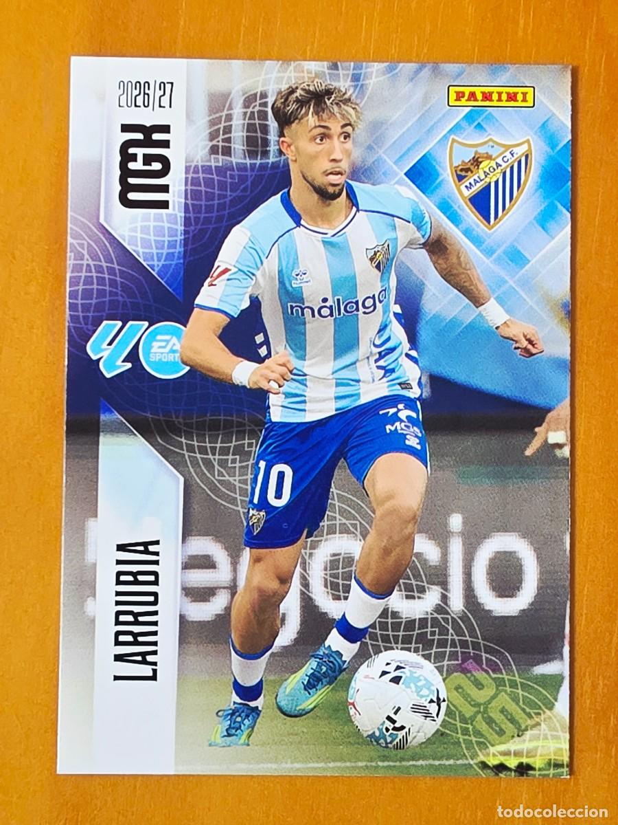 Cromos de f&uacute;tbol: 248 David Larrubia, M&aacute;laga CF, Panini Megacracks MGK 2026 2027 26 27