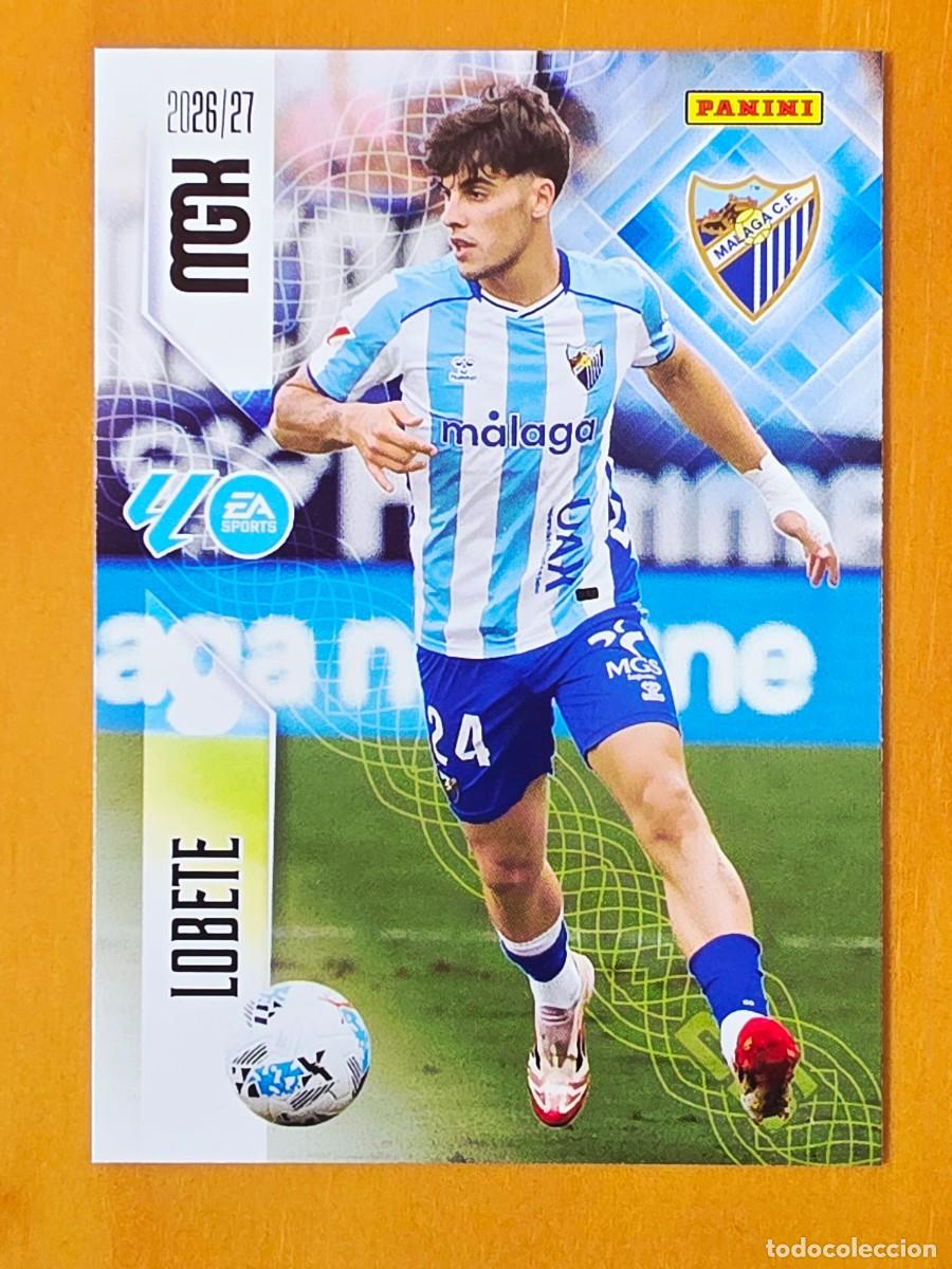 Cromos de f&uacute;tbol: 249 Julen Lobete, M&aacute;laga CF, Panini Megacracks MGK 2026 2027 26 27