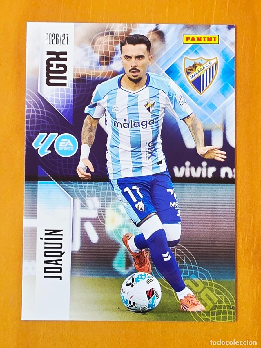 Cromos de f&uacute;tbol: 251 Joaqu&iacute;n Mu&ntilde;oz, M&aacute;laga CF, Panini Megacracks MGK 2026 2027 26 27