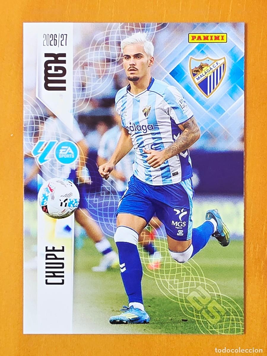 Cromos de f&uacute;tbol: 252 Carlos Ruiz &rdquo; Chupe &rdquo;, M&aacute;laga CF, Panini Megacracks MGK 2026 2027 26 27