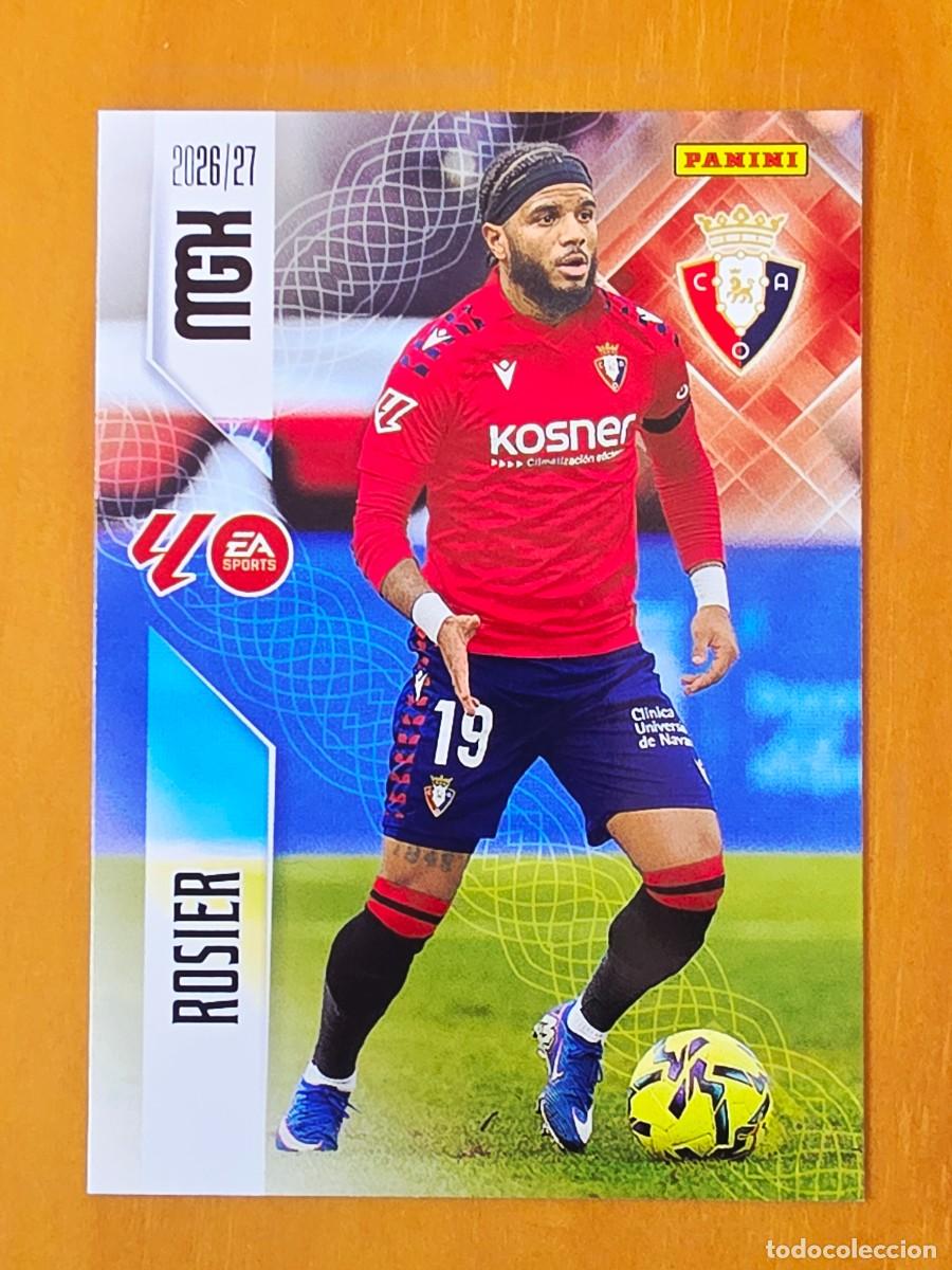 Cromos de f&uacute;tbol: 256 Valentin Rosier, CA Osasuna, Panini Megacracks MGK 2026 2027 26 27