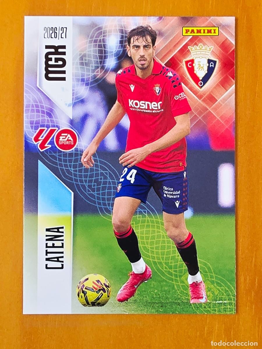 Cromos de f&uacute;tbol: 258 Alejandro Catena, CA Osasuna, Panini Megacracks MGK 2026 2027 26 27