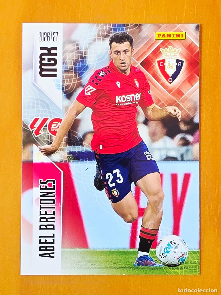 Cromos de f&uacute;tbol: 260 Abel Bretones, CA Osasuna, Panini Megacracks MGK 2026 2027 26 27