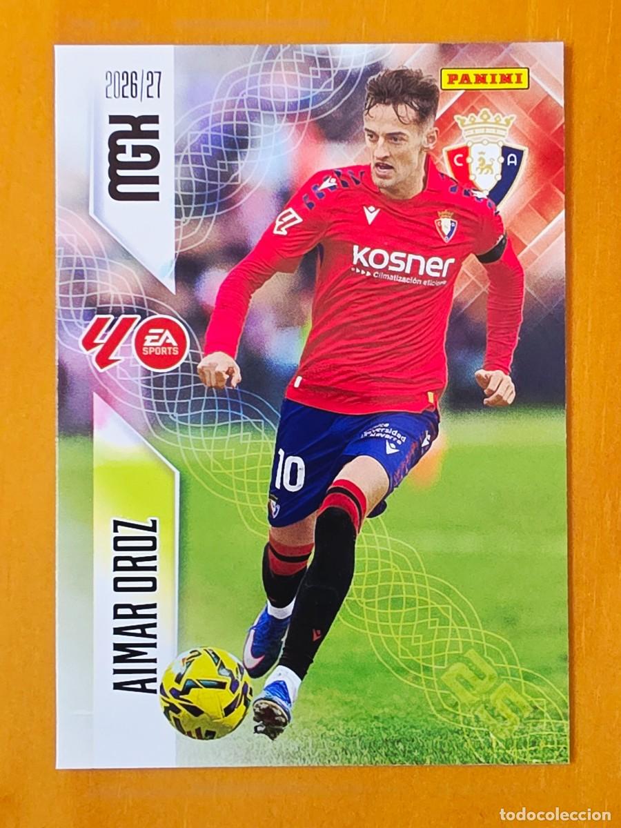 Fu&szlig;ball-Sticker: 266 Aimar Oroz, CA Osasuna, Panini Megacracks MGK 2026 2027 26 27