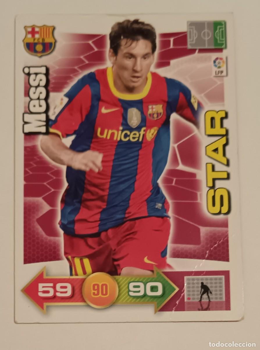 Cromos de f&uacute;tbol: Adrenalyn-2010-2011-Messi-star.