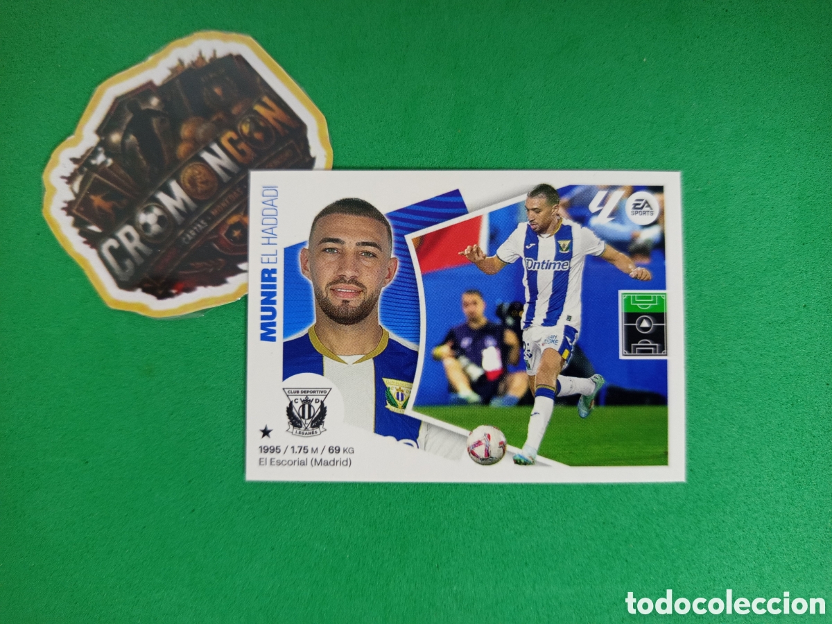 Cromos de f&uacute;tbol: ❇️ CROMO ⚽ MUNIR LEGAN&Eacute;S FICHAJE 24 25 2024 2025 PANINI SIN PEGAR ❇️