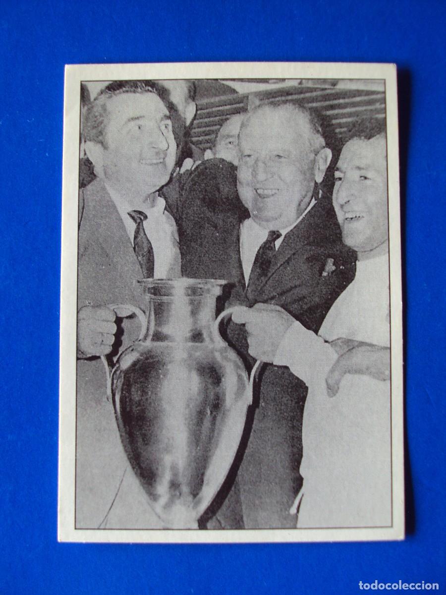 Fu&szlig;ball-Sticker: CROMO N&ordm; 106 CAMPE&Oacute;N DE EUROPA 1966 &Aacute;LBUM COLECCI&Oacute;N REAL MADRID 95 96 1995 1996 PANINI NUNCA PEGADO