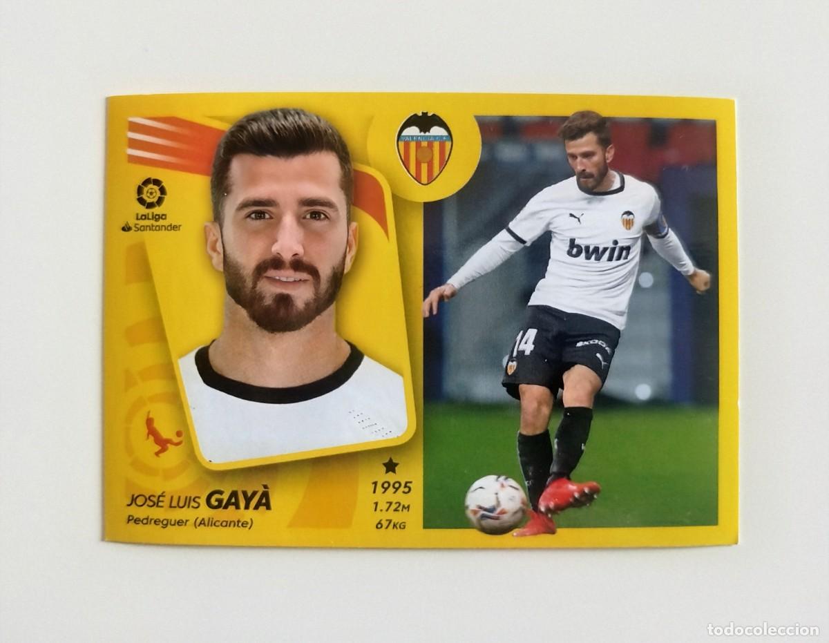 Cromos de f&uacute;tbol: Gay&agrave; 11 SIN PEGAR NUNCA PEGADO Valencia CF Liga Ediciones Este 21 22 / 2021 2022