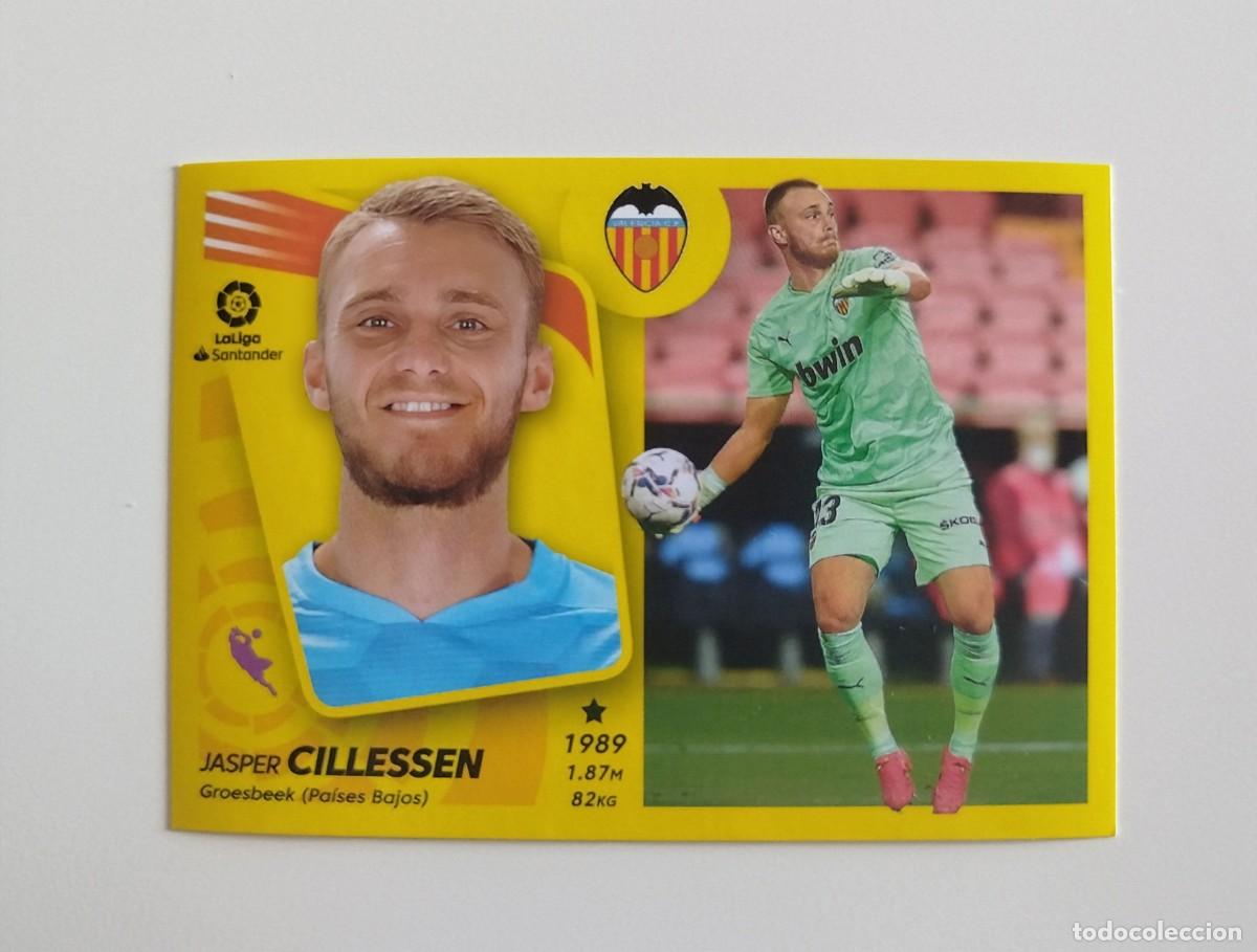 Cromos de f&uacute;tbol: Cillesen 5 SIN PEGAR NUNCA PEGADO Valencia CF Liga Ediciones Este 21 22 / 2021 2022