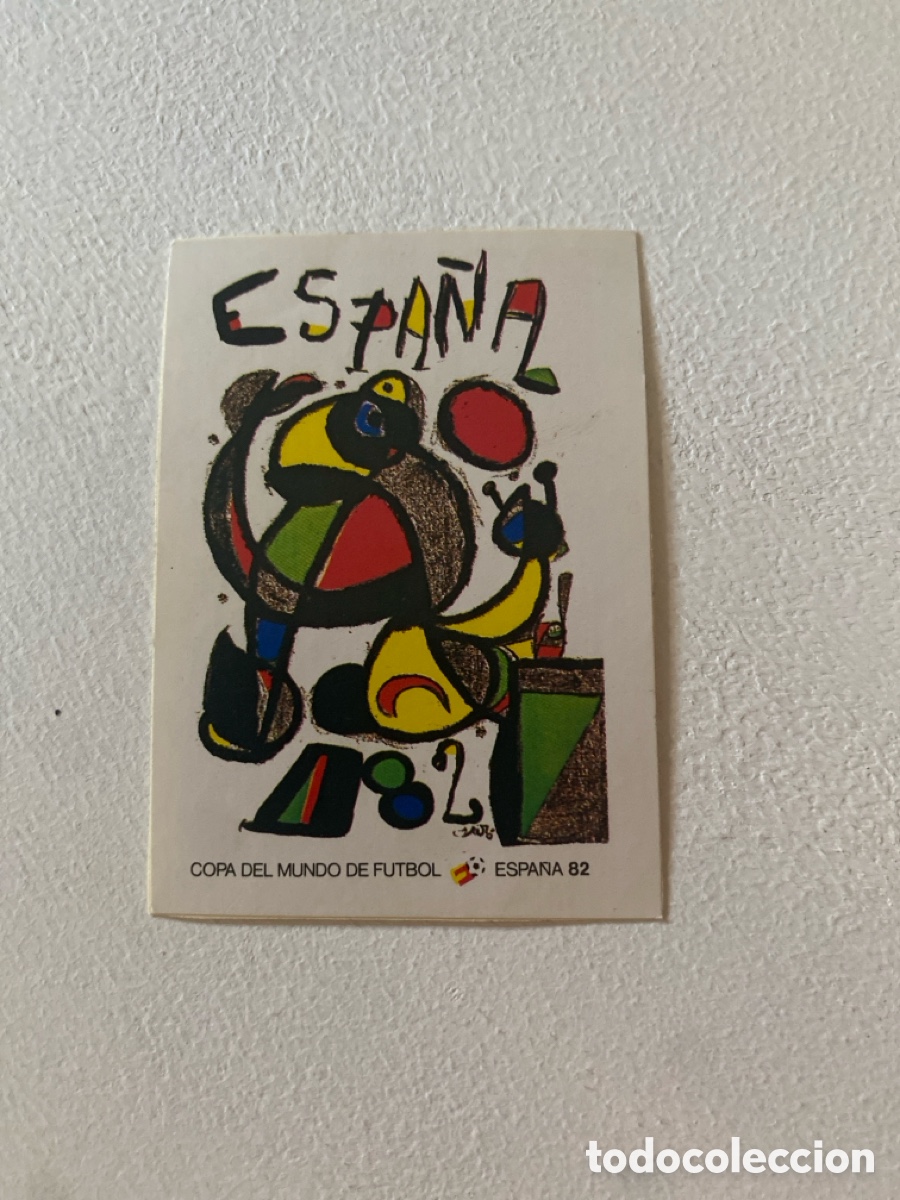 Cromos de f&uacute;tbol: Cromo panini mundial espa&ntilde;a 82 n&uacute;mero 4 - stickers &aacute;lbum world cup Spain 1982