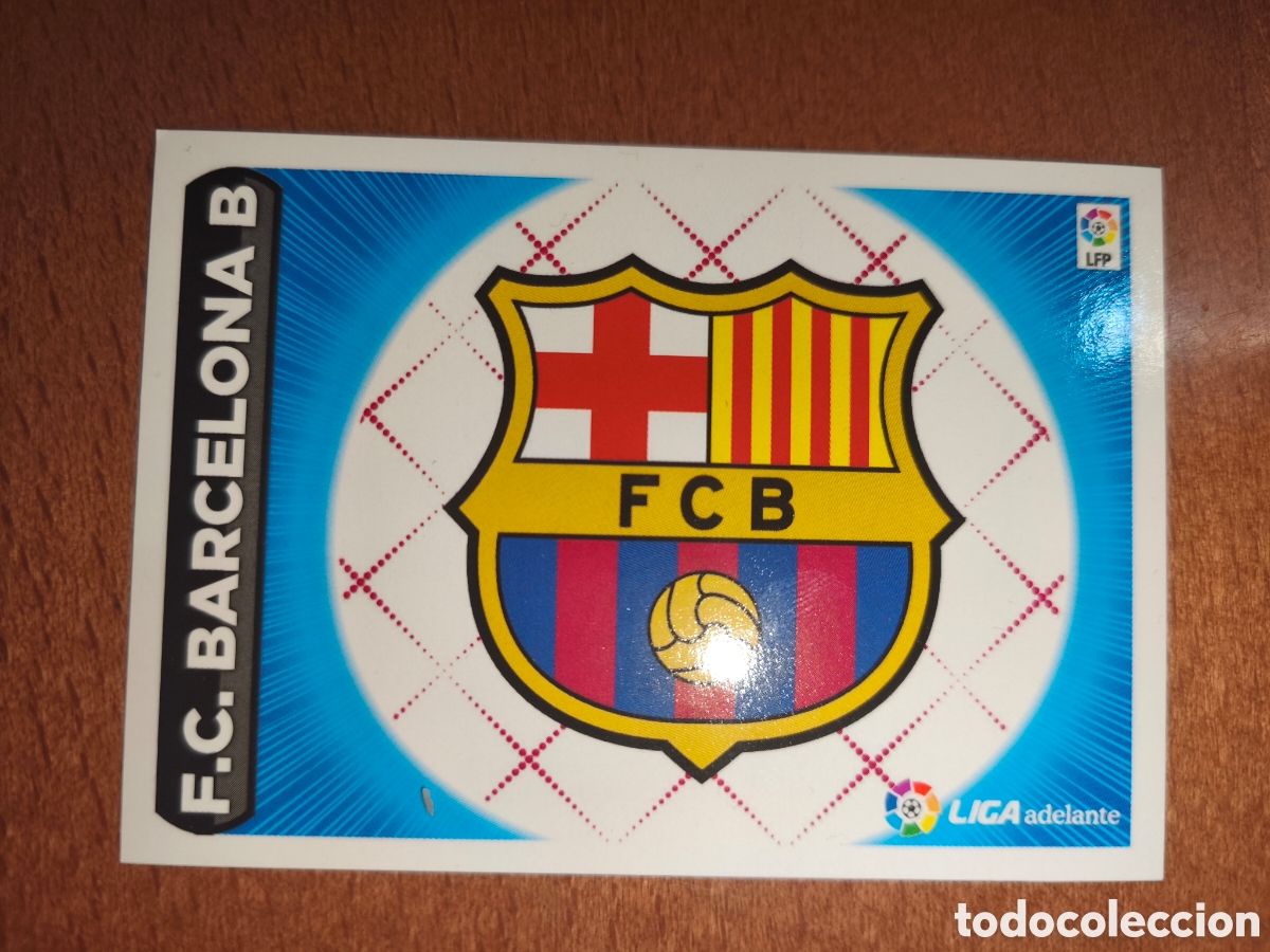 Cromos de f&uacute;tbol: Barcelona B Escudo Liga adelante n&deg;4 liga este 14/15