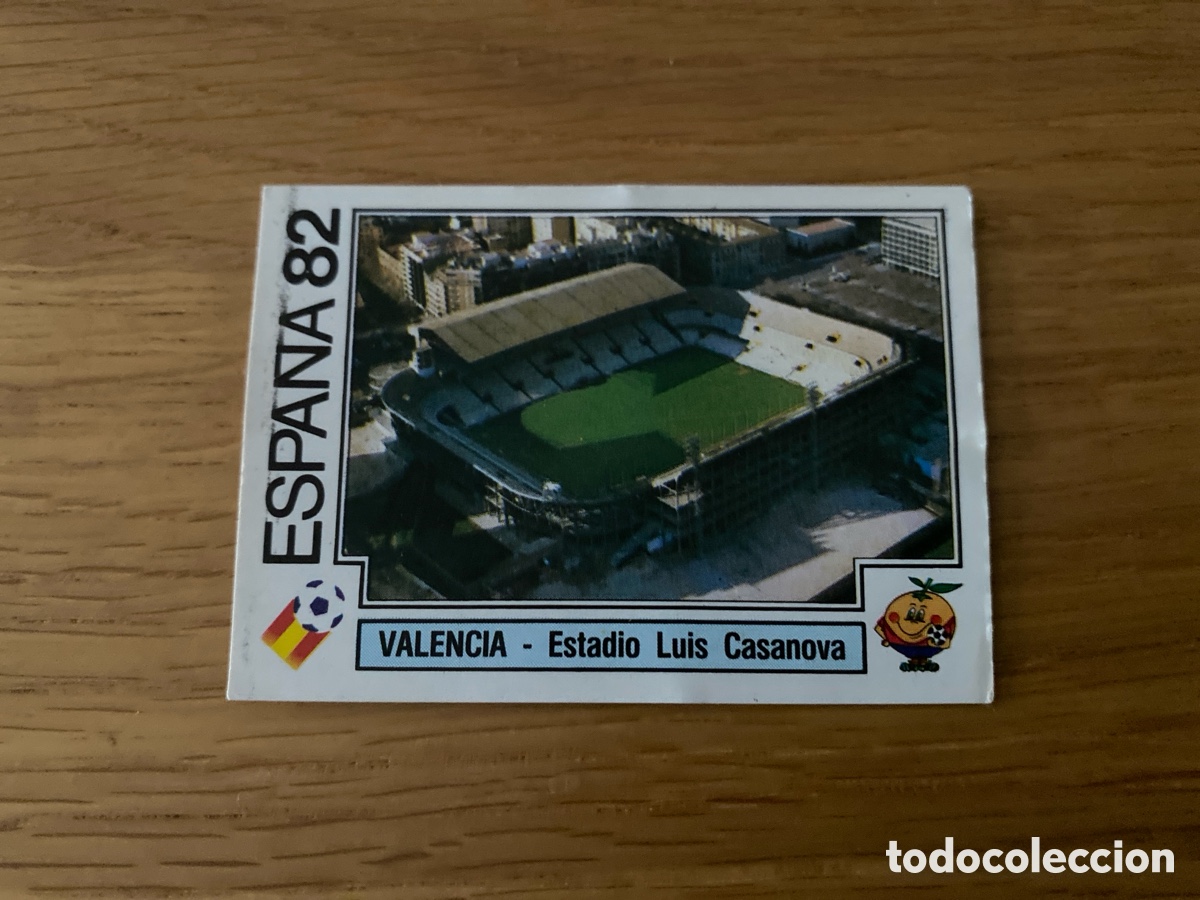 Fu&szlig;ball-Sticker: Cromo panini mundial Espa&ntilde;a 82 n&uacute;mero 33 Valencia - Sticker album world cup Spain 1982 Zorrilla