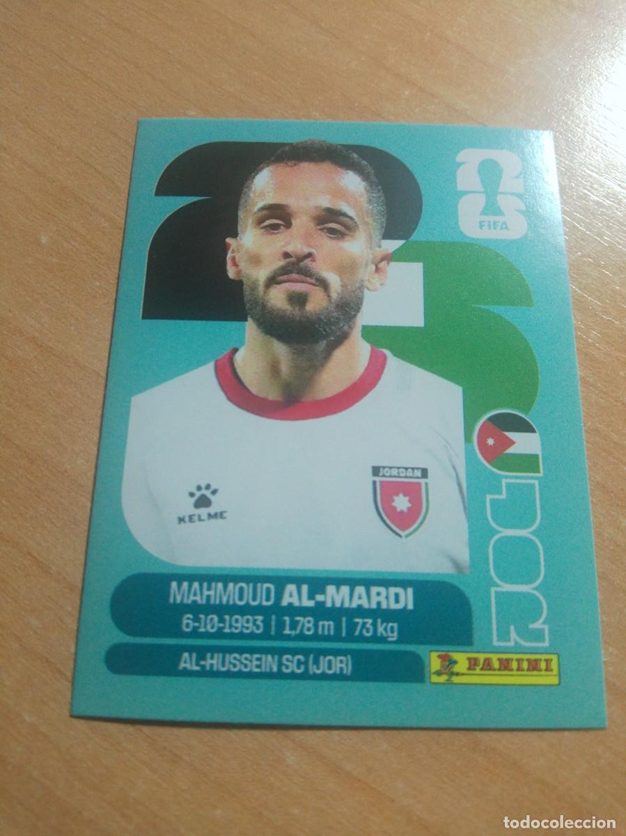 Cromos de f&uacute;tbol: JOR 17 MAHMOUD AL-MARDI JORDANIA MUNDIAL FIFA WORLD CUP 2026 26 PANINI STICKERS NUEVO