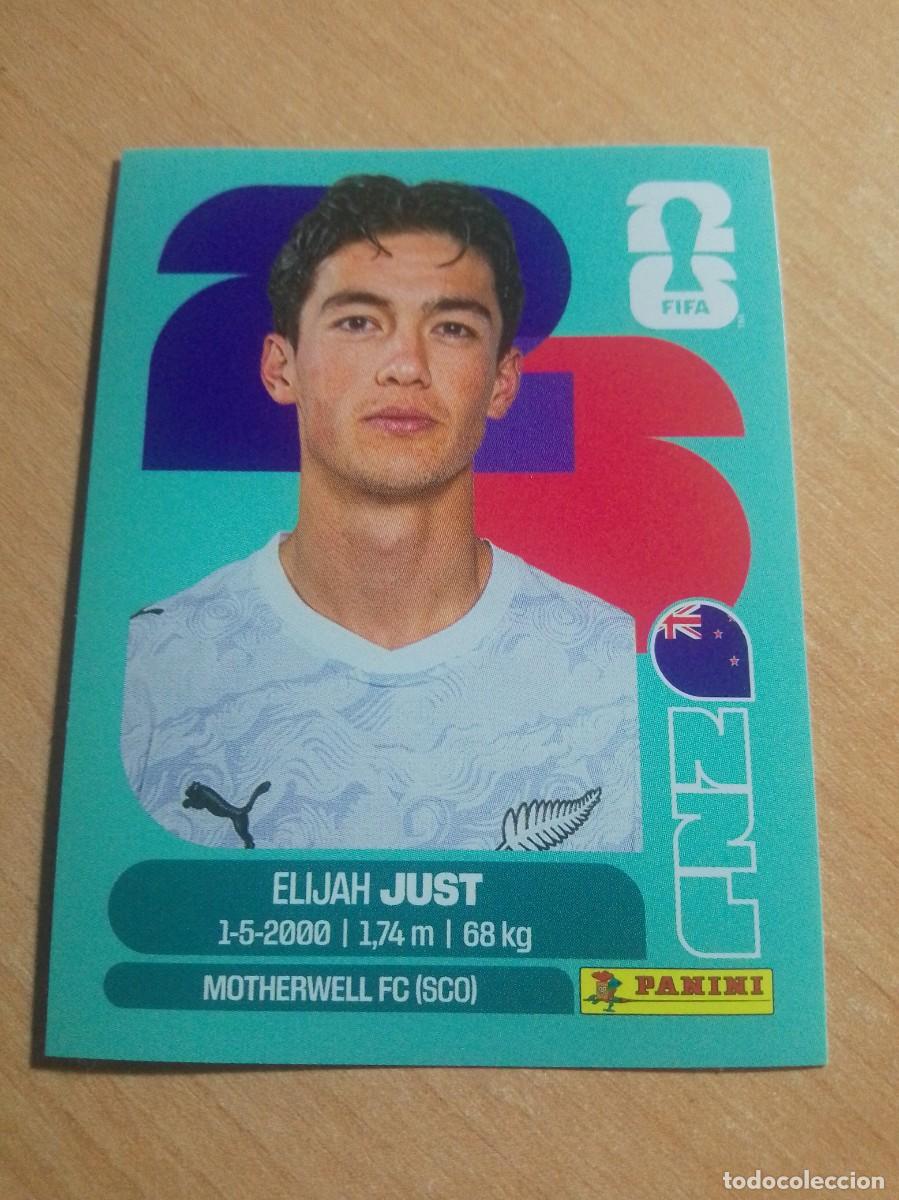 Cromos de f&uacute;tbol: JUST NUEVA ZELANDA NZL 18 MUNDIAL FIFA WORLD CUP 2026 26 PANINI STICKERS NUEVO