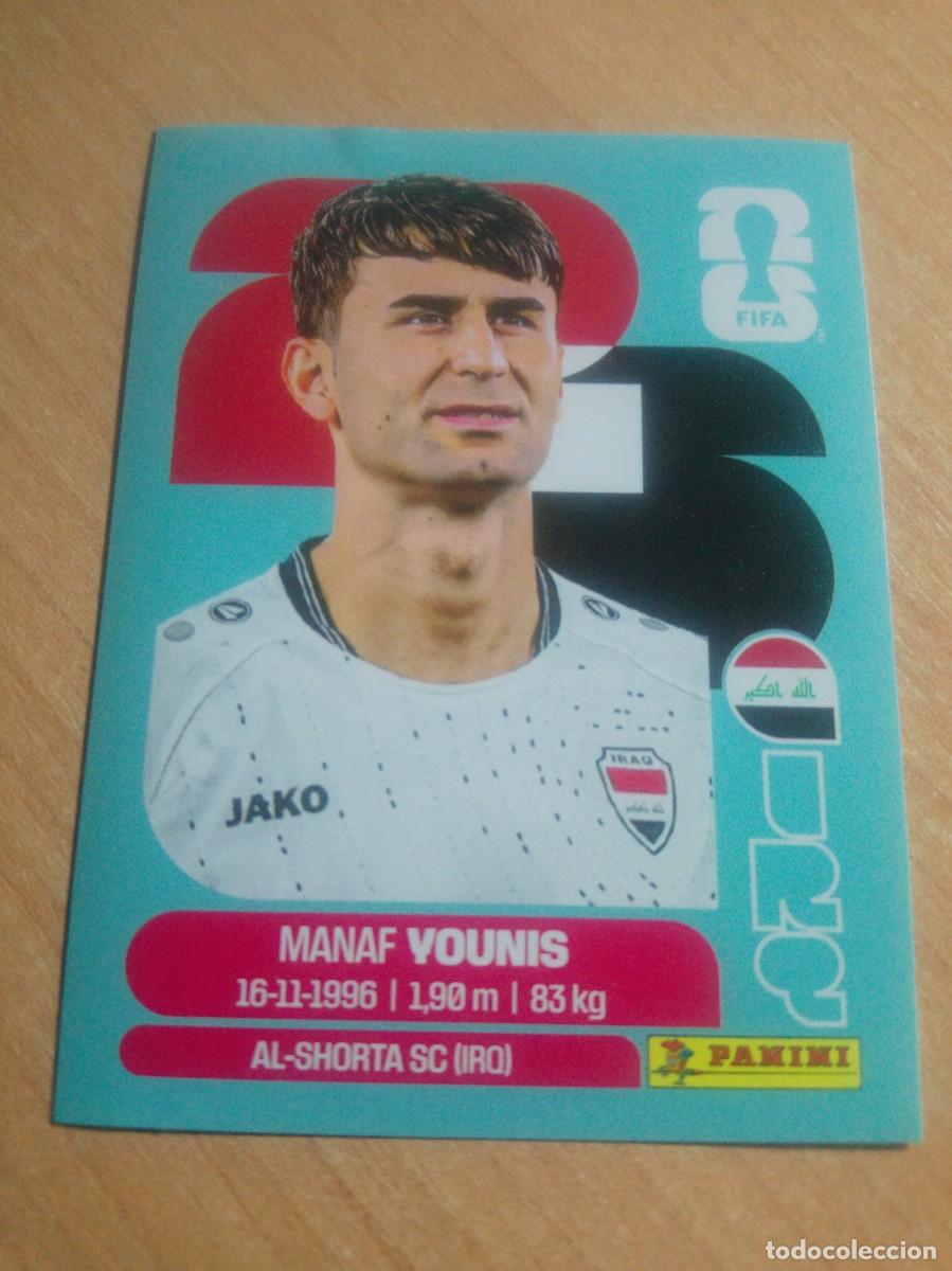 Cromos de f&uacute;tbol: KANAANI IRQ 8 IRAQ MUNDIAL FIFA WORLD CUP 2026 26 PANINI STICKERS NUEVO