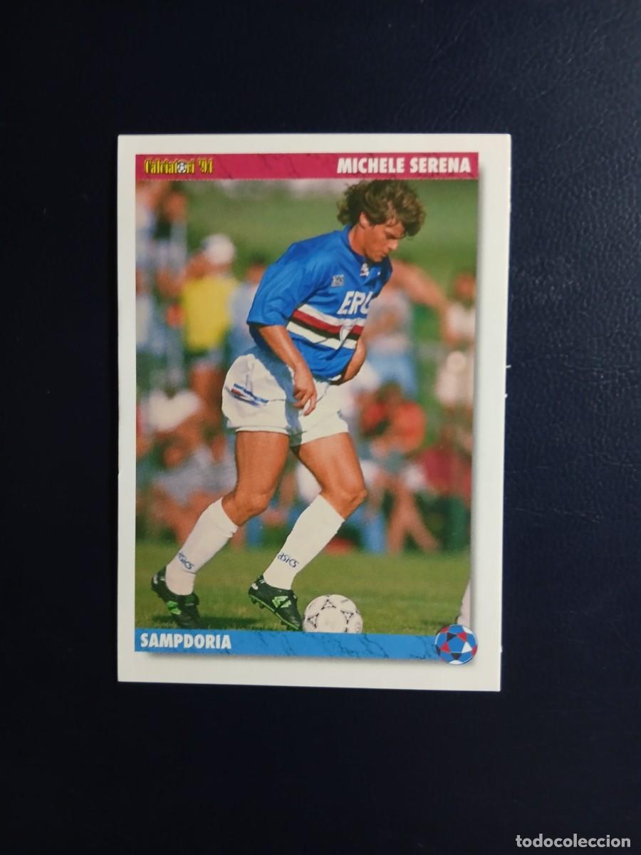 Cromos de f&uacute;tbol: 286 Michele Serena - SAMPDORIA - CALCIATORI JOKER 93 94 - CALCIO 1993 1994