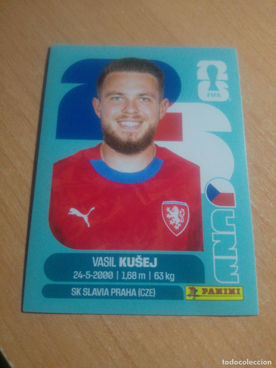 Cromos de f&uacute;tbol: CZE 16 VASIL KUSEJ BASE REPUBLICA CHECA MUNDIAL FIFA WORLD CUP 2026 26 PANINI STICKERS NUEVO