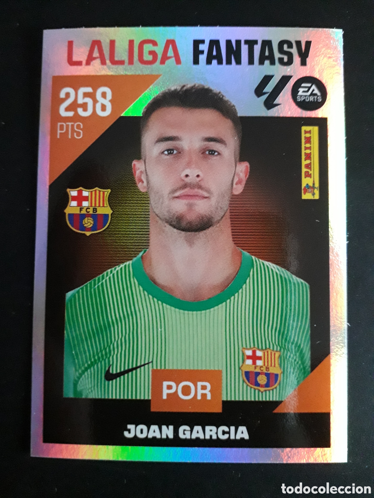 Cromos de f&uacute;tbol: JOAN GARC&Iacute;A FC BARCELONA LALIGA FANTASY N&deg; 2 ED ESTE 2026 2027 26 27 SIN PEGAR PEDIDO M&Iacute;NIMO 3&euro;