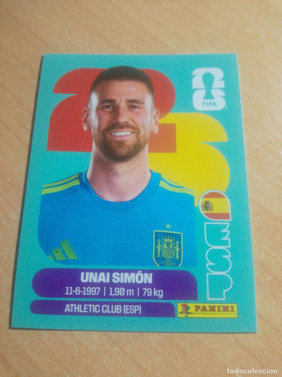 Cromos de f&uacute;tbol: ESP 2 UNAI SIMON ESPA&Ntilde;A MUNDIAL FIFA WORLD CUP 2026 26 PANINI STICKERS NUEVO
