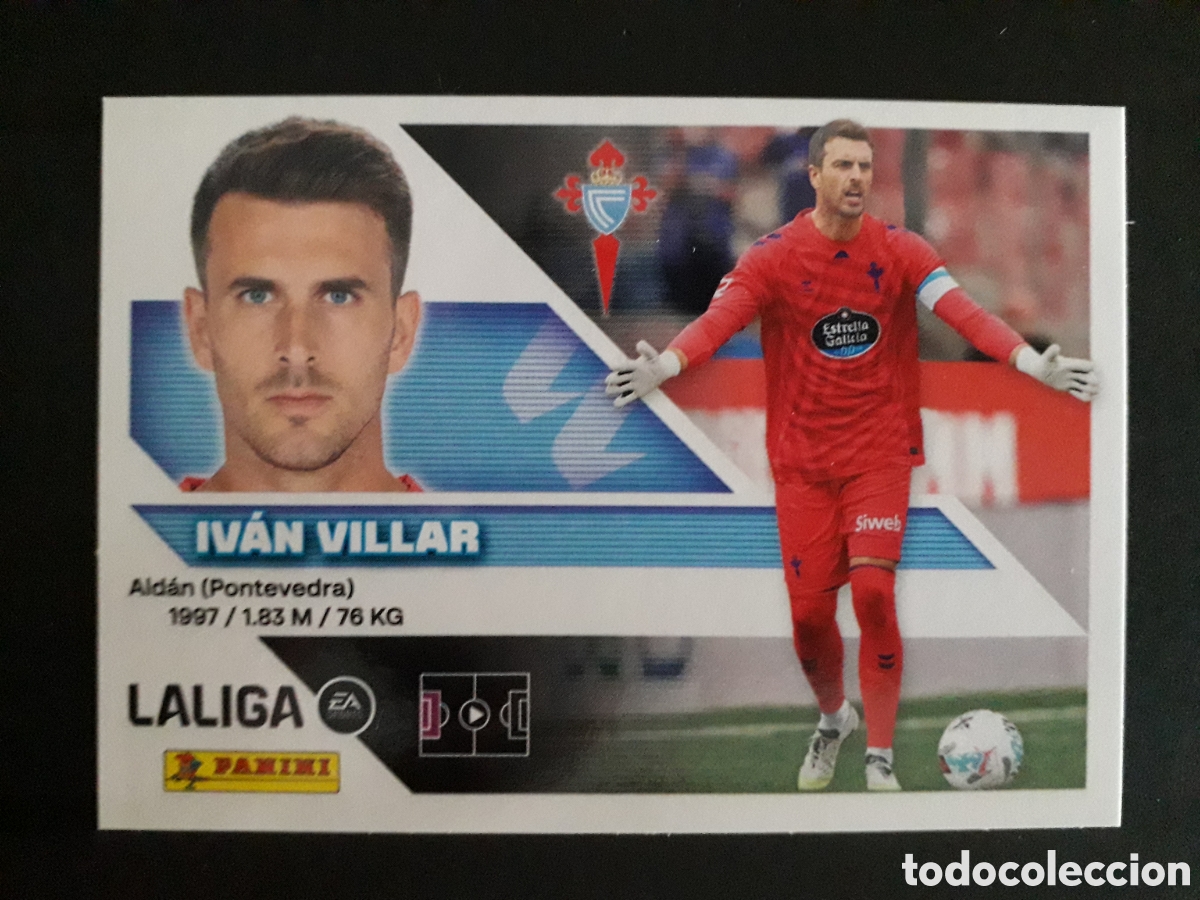 Cromos de f&uacute;tbol: IV&Aacute;N VILLAR CELTA DE VIGO N&deg; 4 ED ESTE 2026 2027 26 27 SIN PEGAR PEDIDO M&Iacute;NIMO 3&euro;