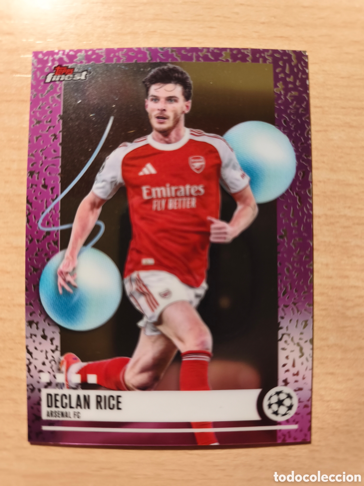 Cromos de f&uacute;tbol: DECLAN RICE ARSENAL UNCOMMON TOPPS FINEST 2025 2026 25 26