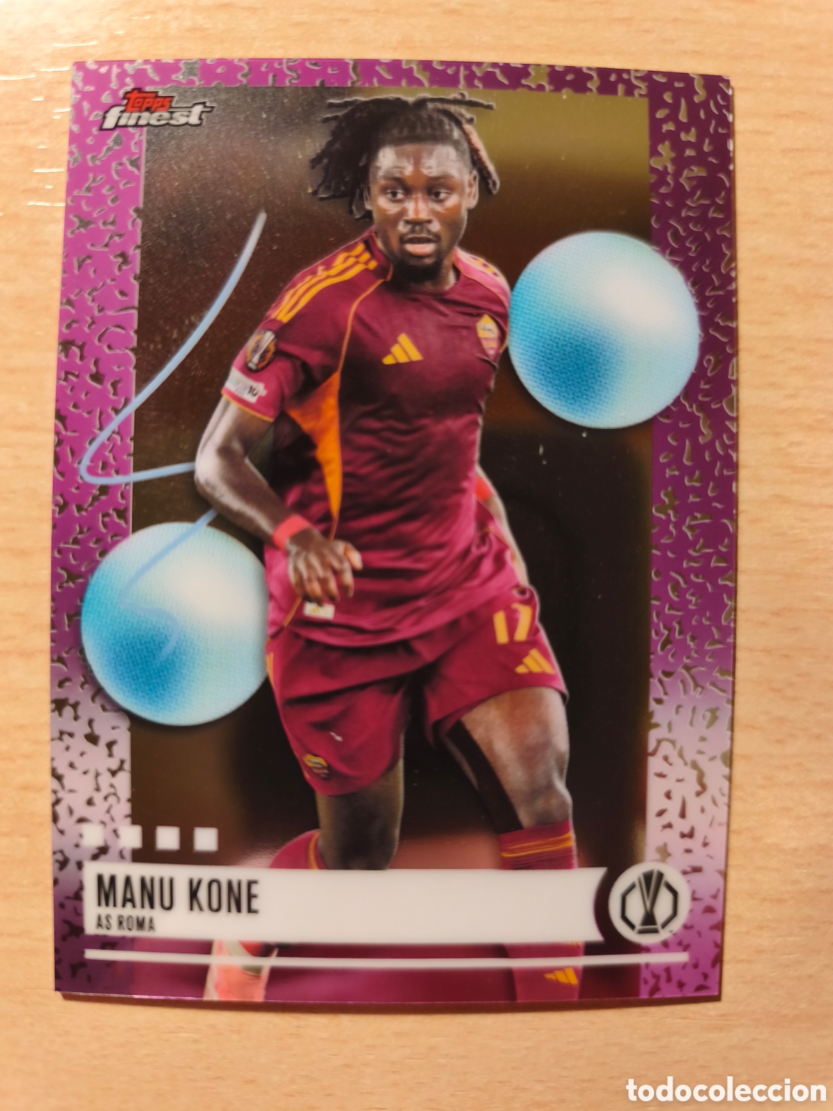 Cromos de f&uacute;tbol: MANU KONE AS ROMA UNCOMMON TOPPS FINEST 2025 2026 25 26