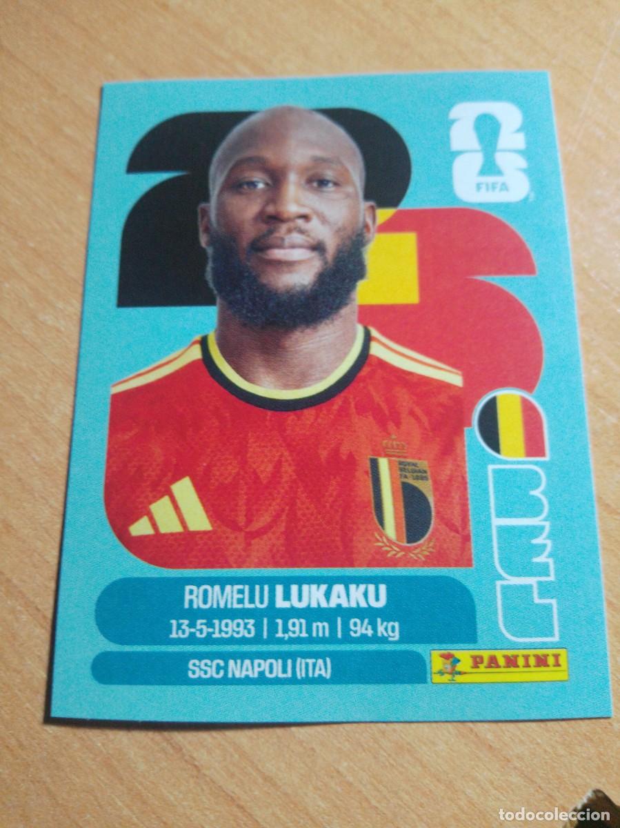 Cromos de f&uacute;tbol: LUKAKU BEL 20 BELGICA MUNDIAL FIFA WORLD CUP 2026 26 PANINI STICKERS NUEVO