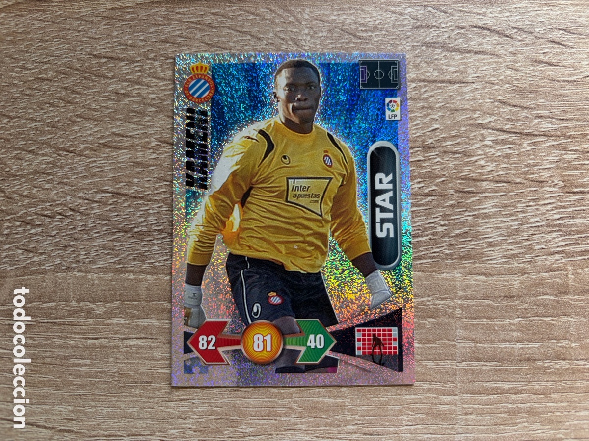 Cromos de f&uacute;tbol: KAMENI STAR MEGACRACKS 2009 2010 09 10 RCD ESPANYOL BRILLANTINA FINA