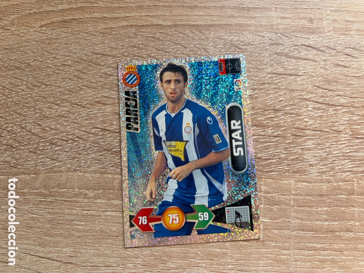 Cromos de f&uacute;tbol: PAREJA STAR MEGACRACKS 2009 2010 09 10 RCD ESPANYOL BRILLANTINA FINA