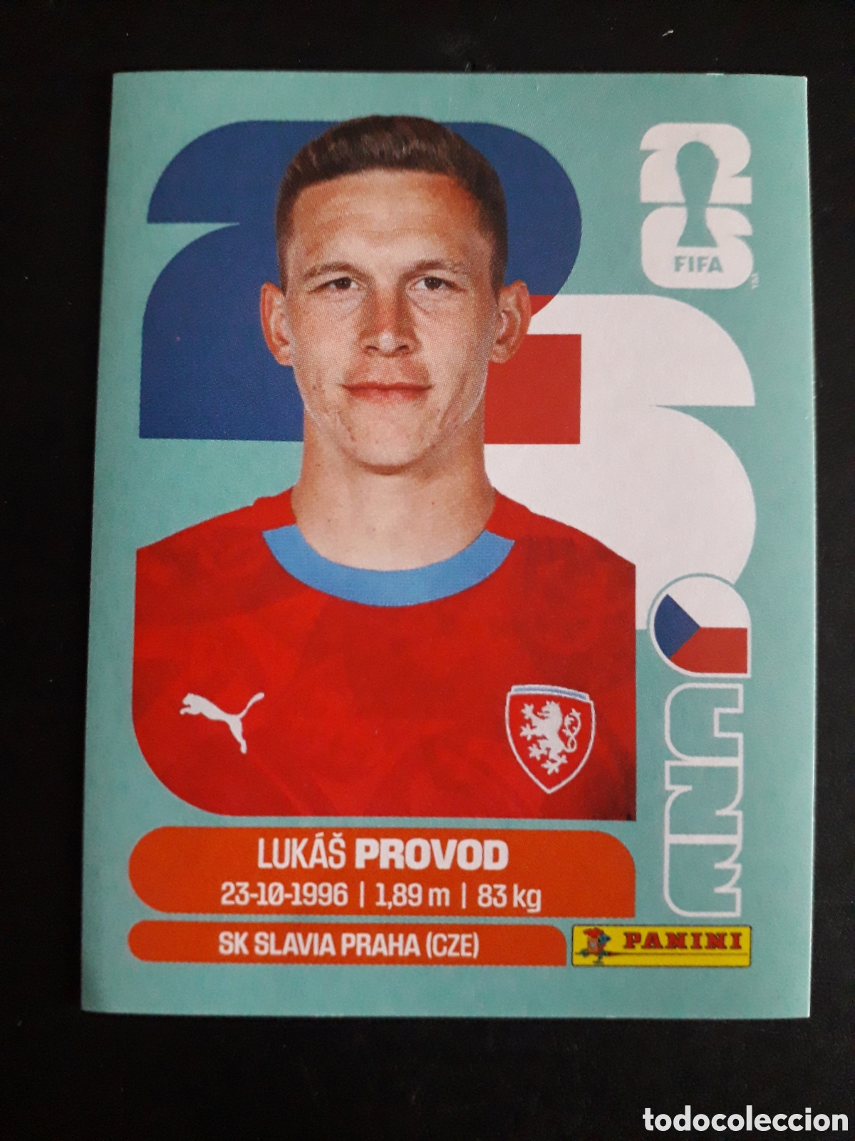 Cromos de f&uacute;tbol: PROVOD REP CHECA/CHEQUIA CZE 10 MUNDIAL F&Uacute;TBOL 2026 FIFA WORLD CUP PANINI SIN PEGAR PEDIDO M&Iacute;NIMO 3&euro;