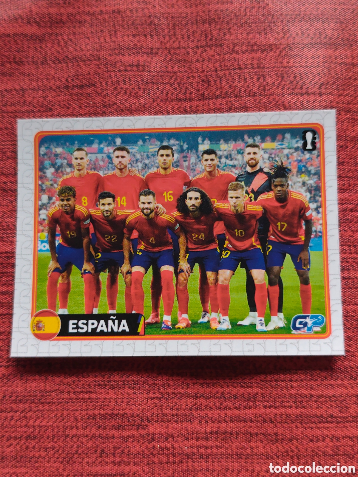 Fu&szlig;ball-Sticker: 385 SELECCI&Oacute;N ESPA&Ntilde;A CAMPEONA MUNDIAL 2026 EDITORIAL GP